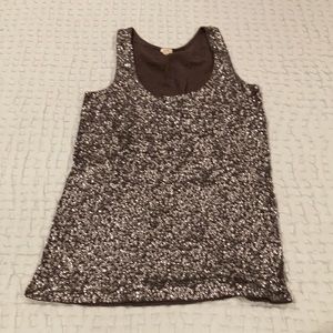 Sequin Tank Top